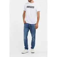 Guess Marciano GUESS Ss Bsc Hd Metallic L Pure White Taglia: L | Magliette basic Outlet | Uomo | Bianco