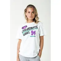 Colourful Rebel Rugby Loosefit Tee Standard White Taglia: XS | Maglie Sportivi Outlet | Donna | Bianco