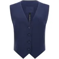 Guess Marciano GUESS Sl Theoline Perfect Blackened Blue Taglia: XS | Gilet Outlet | Donna | Blu
