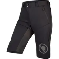 Endura Women's MT500 Spray Shorts II Pantaloni da ciclismo Donna (M, grigio/nero)