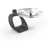 Silva Arc Zoom Lente d'ingrandimento (One Size, transparent /grigio)