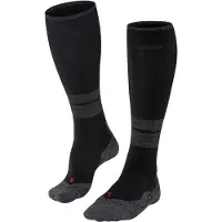 Falke Women's TK Compression Calze da trekking Donna (35-38 - Width: 36-40 cm, nero)