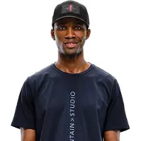 The Mountain Studio Mesh Cross Logo Cap Cappellino (One Size, nero)