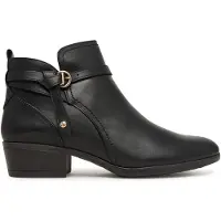 Pikolinos per donna. W1U-8901C1 Stivaletti Daroca in pelle nera (35), Nero, 3 a 5cm, Cerniera, Casual, Classico