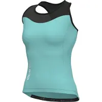 ALÉ Women's Color Block Tank Top Singlet ciclismo Donna (M, turchese)