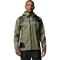 Columbia Sportswear - Giacca impermeabile da escursionismo - Whistler Peak Shell Stone Green in Nylon - Taglia XXL - Verde