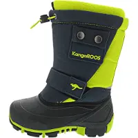 Kangaroos Boots da neve 'Kanga-Bean II' navy / lime / nero