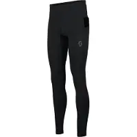 SCOTT - Collant da trail traspirante - Endurance Tech Full Tights M Black per Uomo in Poliestere Riciclato - Taglia M - Nero