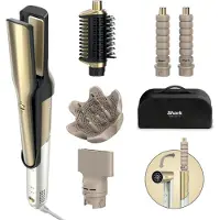 Shark Styler e Asciugacapelli Glam per capelli ricci (5 accessori) in Oro | HD6052SEU | di SharkNinja