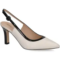 Peter kaiser Décolleté sling crema / nero