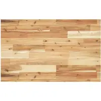 vidaXL Piano scrivania con rivestimento ad olio 160x50x4 cm in legno massiccio di acacia