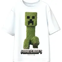 Name it Maglietta 'NKMNORAN MINECRAFT' grigio / verde / nero / bianco