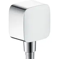 Hansgrohe Schlauchanschluss Fixfit E DN15 m RV u Kunststoffwinkel chrom