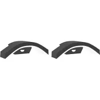 vidaXL Luci da parete per esterni a LED con sensore 2 pezzi in alluminio pressofuso nero