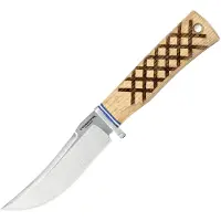Condor Woodspirit Hiker CTK826-1.1SK, Satin Sandvik 14C28N, American Hickory, coltello fisso, Jason Breeden design