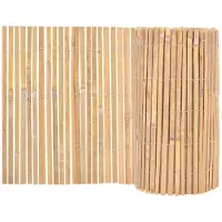 vidaXL Recinzione da giardino in bambù 1000×50 cm
