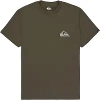 Quiksilver EV Mini Logo S/S T-shirt Uomo (XXL, marrone)