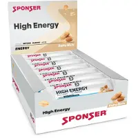 Sponser Sport Food Scatola Di Barrette Energetiche High Frutta Secca Salata 45g 30 Unità