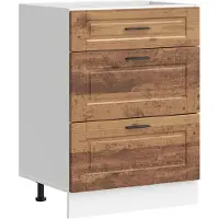 vidaXL Base da cucina Porto in legno di recupero, materiale a base di legno