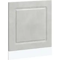 vidaXL Pannello per lavastoviglie Kalmar grigio cemento 60x1,5x57 cm in materiale composito