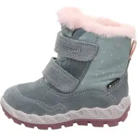Superfit Boots da neve 'Icebird' verde chiaro / rosa