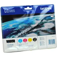Brother Cartuccia stampante LC-985VALBP - 4 colori Multipack