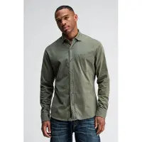 Butcher of Blue Aidan Peached Jersey Shirt Dk. Granite Green Taglia: XL | Camicie Casual Outlet | Uomo | Verde