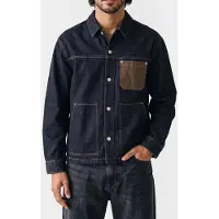 Tommy Hilfiger Chore Jacket Denim Dark Taglia: XL | Giacche di jeans Outlet | Uomo | Blu