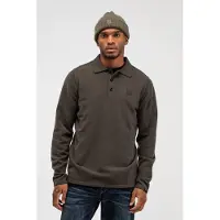 Butcher of Blue Clifton Polo Mocha Brown Taglia: M | Maglie a manica lunga Outlet | Uomo | Marrone