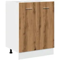 vidaXL Armadio base Lyon Artisan oak 60x46x81,5 cm Materiale a base di legno