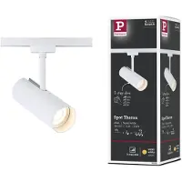 Paulmann URail Faretto a binario LED Theron, 3000K, bianco segnale