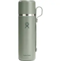 Hydroflask Hot Flask And Cup Bottiglia termica (828 ml, grigio/olivia)