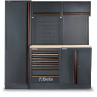 Beta arredo officina, piano multistrato, 196 pezzi, C45PRO 2.0 B7W/196UT
