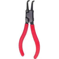 Ks Tools Pinze di bloccaggio per anelli di sicurezza esterni angolati 130 mm - 500.1025