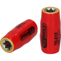 Ks Tools Presa Torx E da 3/8" con isolamento protettivo, E5