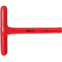 Ks Tools Chiave a T con isolamento protettivo 17x200 mm - 117.1777
