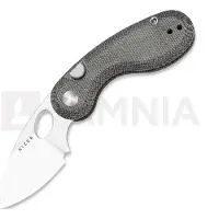 Kizer Cutlery Coltello pieghevole Microbe 14C28N, Norplex UltreX Micarta, Satin