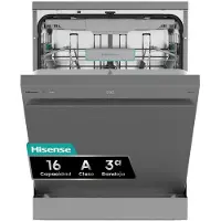 Hisense Lavastoviglie A Tre Cestelli Hs663a90xuk 16 Coperti