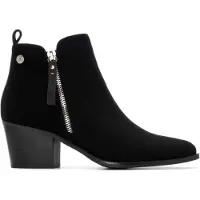 Refresh per donna. 17318004-NEGRO Stivaletti 173180 neri (36), Nero, 3 a 5cm, Cerniera, Casual