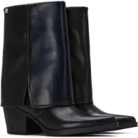 Xti per donna. 14471601-NEGRO Stivali 144716 neri (37), Nero, 3 a 5cm, Nessuno, Casual