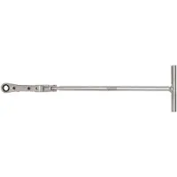 Ks Tools Cricchetto a scatto con impugnatura a T per candele di preriscaldamento, 8 mm, 500.7340