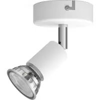 Philips Faretto da soffitto/parete Limbali, Faretti, GU10, 1 lampadina, LED, 220-240 V, Bianco