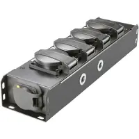 Adam hall Cavi PRO PORT 4 T - STROMVERTEILER 4x IP54 + POWER TWIST TR1 IN/OUT
