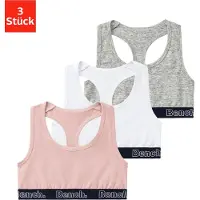 Bench Maglietta intima grigio chiaro / rosa / bianco