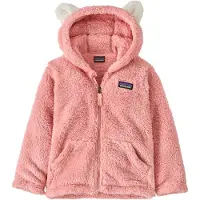 Patagonia Kid's Furry Friends Hoody Giacca in pile Bambini (5 Years, fuchsia)