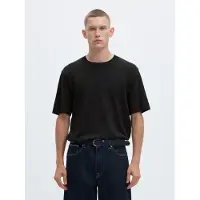 Selected T-shirt Uomini Nero XXL