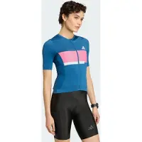 Adidas Women's Tempo Jersey Neo Maglietta da ciclismo Donna (L, blu)