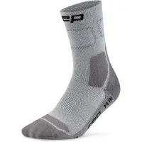 Cep Hiking Light Cushion Socks Mid Cut Calze da trekking Uomo (IV, grigio)