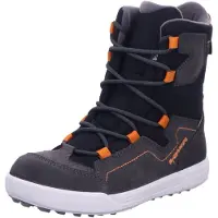 Lowa Kid's Raik 2 GTX Hi Scarpe invernali Bambini (35, nero/grigio)