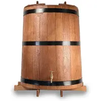 Bonpos Botte in rovere per acqua piovana 200 L
